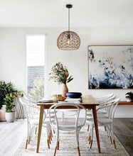 Load image into Gallery viewer, Canamo Hemp Rope Pendant - Dome - Boho Bliss