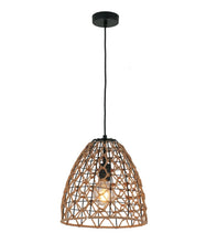 Load image into Gallery viewer, Canamo Hemp Rope Pendant - Ellipse - Boho Bliss