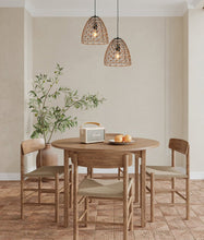 Load image into Gallery viewer, Canamo Hemp Rope Pendant - Ellipse - Boho Bliss