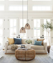 Load image into Gallery viewer, Canamo Hemp Rope Pendant - Ellipse - Boho Bliss