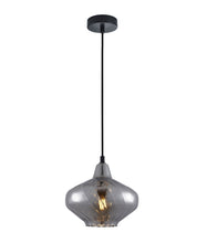 Load image into Gallery viewer, Cantina Pendant - Mirror Finish Smokey Black - Boho Bliss