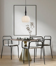 Load image into Gallery viewer, Carlisle Large Wine Glass Pendant Light - Black - Boho Bliss