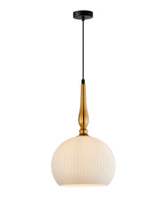 Load image into Gallery viewer, Carlisle Large Wine Glass Pendant Light - Brass - Boho Bliss