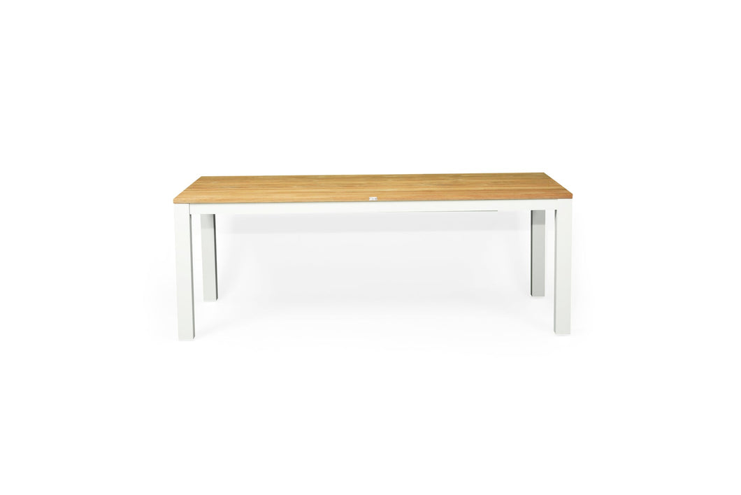 Carmel Outdoor Extension Table - White 2.3m - Boho Bliss