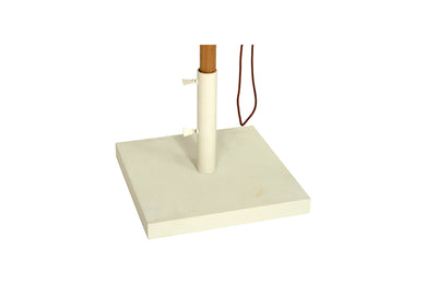 Carrillo Outdoor Parasol Stand - White - Boho Bliss