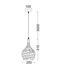 Load image into Gallery viewer, Celestial Pendant Light - Bell - Boho Bliss