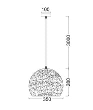 Load image into Gallery viewer, Celestial Pendant Light - Dome - Boho Bliss