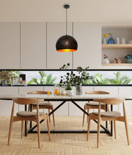 Load image into Gallery viewer, Celestial Pendant Light - Dome - Boho Bliss