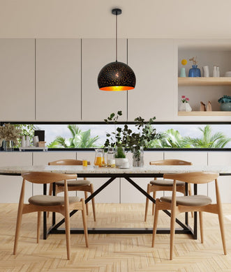 Celestial Pendant Light - Dome - Boho Bliss