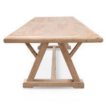 Load image into Gallery viewer, Chalet Dining Table 2.4m - Natural - Boho Bliss