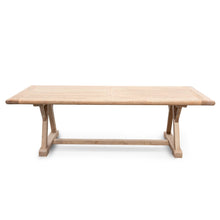 Load image into Gallery viewer, Chalet Dining Table 2.4m - Natural - Boho Bliss
