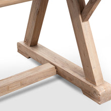 Load image into Gallery viewer, Chalet Dining Table 2.4m - Natural - Boho Bliss