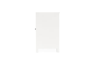 Charlie Four Door Sideboard - White - Boho Bliss