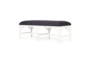 Chippendale Bed End - White - 120cm - Boho Bliss