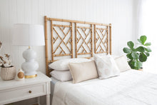 Load image into Gallery viewer, Chippendale Bedhead - Super King - Weathered Oak - Boho Bliss