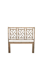 Load image into Gallery viewer, Chippendale Bedhead - Super King - Weathered Oak - Boho Bliss