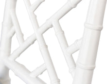Load image into Gallery viewer, Chippendale Counter Stool - White - Boho Bliss