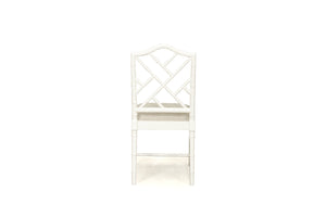 Chippendale Dining Chair - White - Boho Bliss