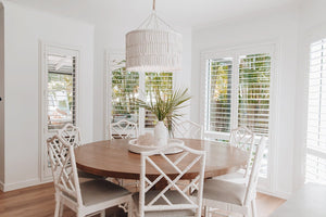 Chippendale Dining Chair - White - Boho Bliss
