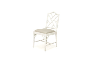 Chippendale Dining Chair - White - Boho Bliss