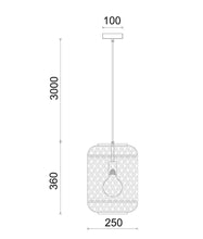 Load image into Gallery viewer, Ciesta Bamboo Pendant Light - Boho Bliss