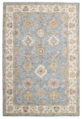 Classics Kashan Rug 160x230 - Sky - Boho Bliss