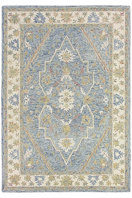 Classics Tabriz Rug 250x300 - Sky - Boho Bliss