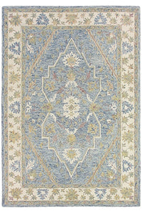 Classics Tabriz Rug 300x400 - Sky - Boho Bliss