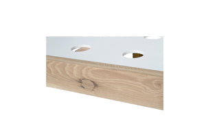 Clovelly American Oak Bed - Super King - Boho Bliss