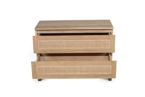 Clovelly Bedside Table 90cm - Natural - Boho Bliss