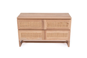 Clovelly Chest of Drawers - Four Drawer - Boho Bliss