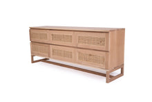 Load image into Gallery viewer, Clovelly Chest of Drawers - Six Drawer - Boho Bliss