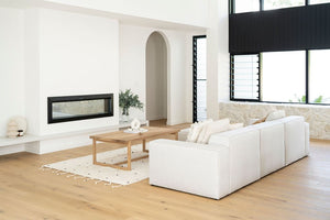 Clovelly Rectangle Coffee Table - 90cm - Boho Bliss