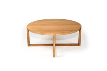 Load image into Gallery viewer, Clovelly Round Coffee Table - 100cm - Boho Bliss
