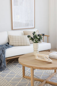 Clovelly Round Coffee Table - 100cm - Boho Bliss
