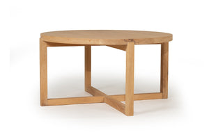 Clovelly Round Coffee Table - 80cm - Boho Bliss