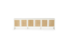 Load image into Gallery viewer, Clovelly Sideboard 6 Door - White - Boho Bliss