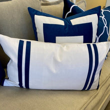 Load image into Gallery viewer, Cottesloe Navy Cushion Cover - Boho Bliss