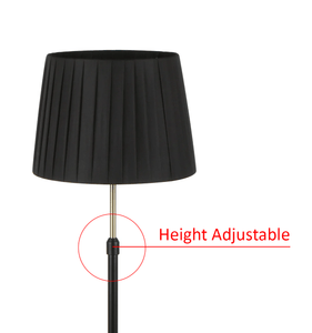 Crecer Table Lamp - Black/Antique Brass - Boho Bliss