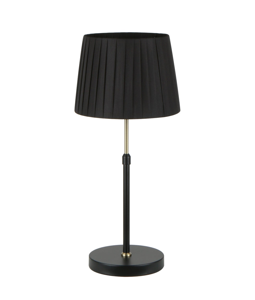 Crecer Table Lamp - Black/Antique Brass - Boho Bliss