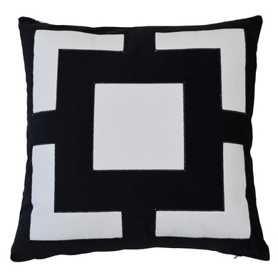 Cremorne Black Cushion Cover - Boho Bliss