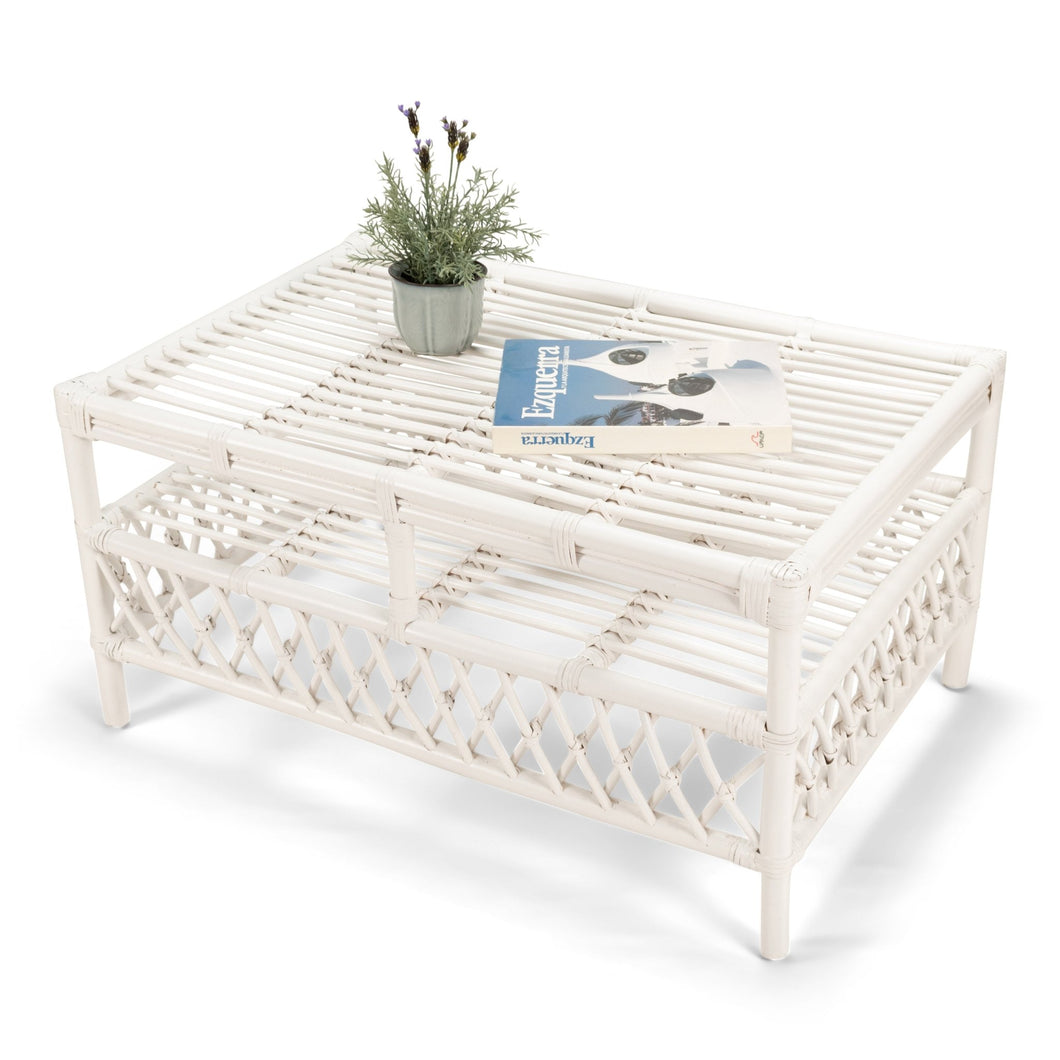Cristina Coffee Table - White - Boho Bliss