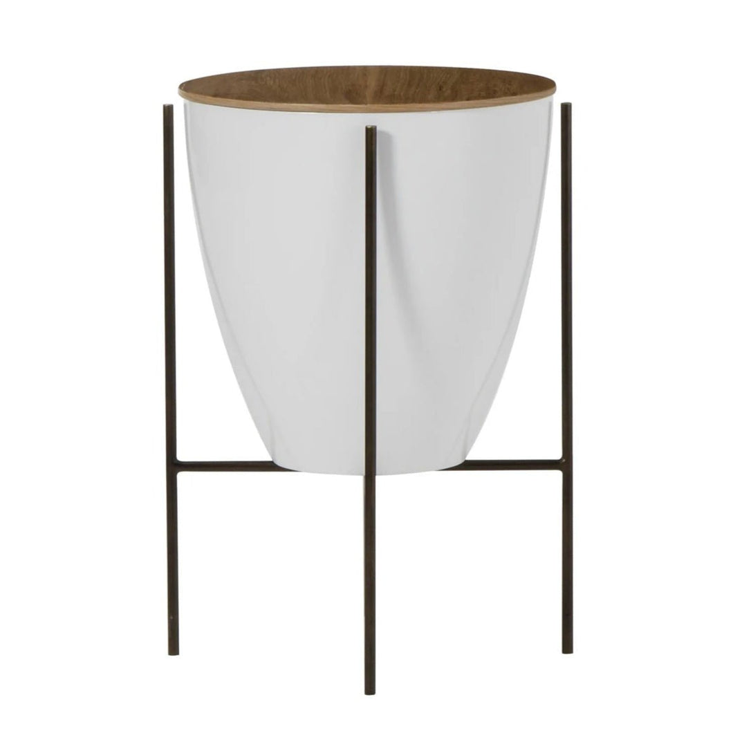 Danica Side Table - 17 Inch Tube - Boho Bliss