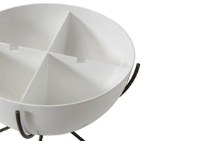Danica Side Table - 24 Inch Bowl - Boho Bliss