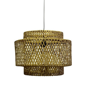 Daniel Rattan Pendant Light - Boho Bliss
