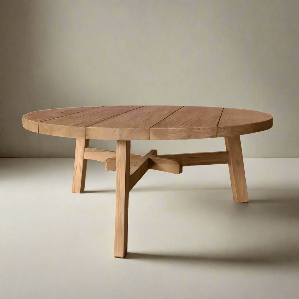 Denmark Round Coffee Table - Boho Bliss