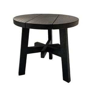 Denmark Side Table - Charcoal - Boho Bliss