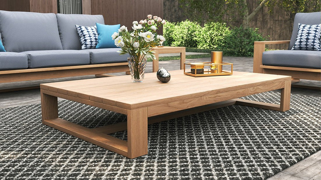 Double Island Outdoor Coffee Table - Oversize - Boho Bliss