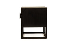 Load image into Gallery viewer, Eden Bedside Table - Black - Boho Bliss