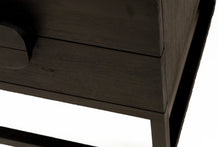 Load image into Gallery viewer, Eden Bedside Table - Black - Boho Bliss